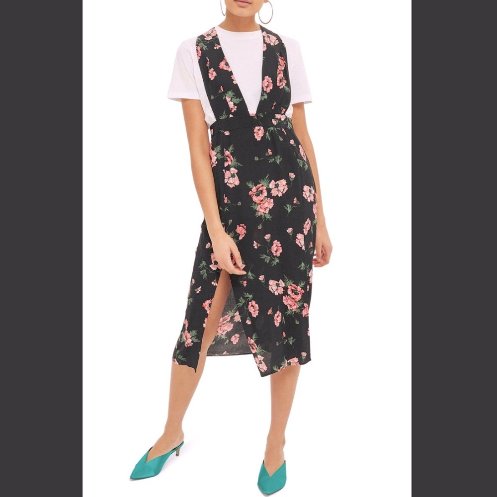 Top Shop Pinafore Dress
